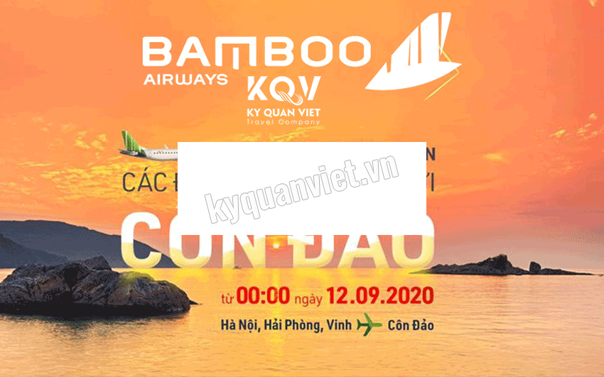 Bay thẳng Hà Nội - Côn Đảo [Bamboo Airway chính thức mở đường bay thẳng đi Côn Đảo từ Hà Nội]